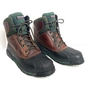 Nunn Bush Forest Green Duck Boot Thinsulate Thermal Insulated Men's Size 11 M